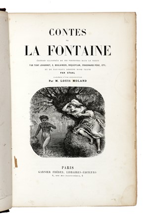  La Fontaine Jean (de) : Contes [...] avec illustrations de Fragonard, reimpression de l'édition de Didot, 1795... Tome premier (-second).  - Asta Libri, manoscritti e riviste [ASTA A TEMPO] - Libreria Antiquaria Gonnelli - Casa d'Aste - Gonnelli Casa d'Aste