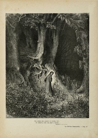  Alighieri Dante : La Divina Commedia [...] illustrata da Gustavo Doré...  Gustave  [..]