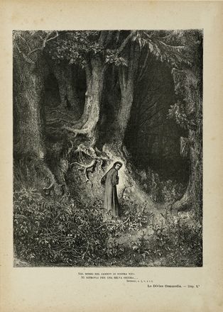  Alighieri Dante : La Divina Commedia [...] illustrata da Gustavo Dor...  Gustave Dor  (Strasbourg, 1832 - Paris, 1883), Ludovico Ariosto  - Asta Libri, autografi e manoscritti - Libreria Antiquaria Gonnelli - Casa d'Aste - Gonnelli Casa d'Aste