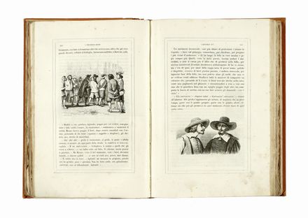  Manzoni Alessandro : I Promessi Sposi. Storia milanese del secolo XVII [...] Storia della Colonna Infame inedita. Letteratura italiana  - Auction Books, autographs & manuscripts - Libreria Antiquaria Gonnelli - Casa d'Aste - Gonnelli Casa d'Aste