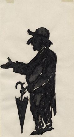  Marcello Dudovich  (Trieste, 1878 - Milano, 1962) : Uomo con cilindro.  Cesare Saccaggi  (Tortona, 1868 - 1934)  - Auction Modern and Contemporary Art - Libreria Antiquaria Gonnelli - Casa d'Aste - Gonnelli Casa d'Aste