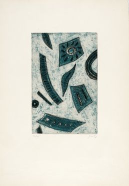  Henri Bernard Goetz  (New York, 1909 - Nizza, 1989) : Lotto composto di 2 incisioni.  - Auction Modern and Contemporary Art - Libreria Antiquaria Gonnelli - Casa d'Aste - Gonnelli Casa d'Aste