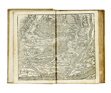  Petrarca Francesco : Il Petrarcha con l'espositione d'Alessandro Vellutello e con  [..]
