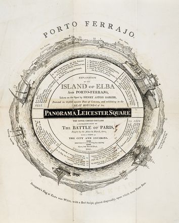 A short description of the island of Elba, and town of Porto-Ferrajo; illustrative of the view now exhibiting in Henry Aston Barker's Panorama.  Henry Aston Barker  - Asta Libri, autografi e manoscritti - Libreria Antiquaria Gonnelli - Casa d'Aste - Gonnelli Casa d'Aste