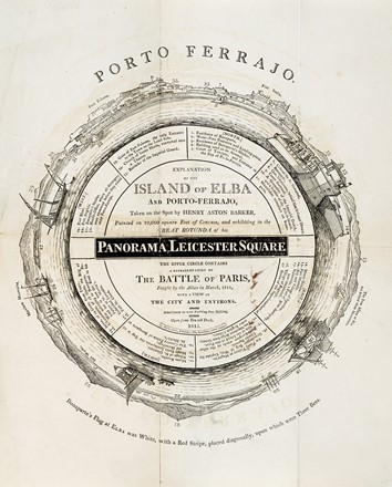 A short description of the island of Elba, and town of Porto-Ferrajo; illustrative of the view now exhibiting in Henry Aston Barker's Panorama. Storia locale, Napoleonica, Storia, Diritto e Politica, Storia, Diritto e Politica  Henry Aston Barker  - Auction Books, autographs & manuscripts - Libreria Antiquaria Gonnelli - Casa d'Aste - Gonnelli Casa d'Aste