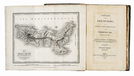  Thiébaut de Berneaud Arsenne : A voyage to the isle of Elba; with notices of the other islands in the Tyrrhenian sea. Translated from the french [...] by William Jerdan. Geografia e viaggi  - Auction Books, autographs & manuscripts - Libreria Antiquaria Gonnelli - Casa d'Aste - Gonnelli Casa d'Aste