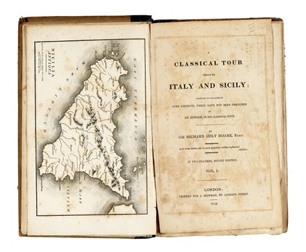  Hoare Richard Colt : A classical tour through Italy and Sicily [...]. Vol I (-II). Geografia e viaggi  - Auction Books, autographs & manuscripts - Libreria Antiquaria Gonnelli - Casa d'Aste - Gonnelli Casa d'Aste