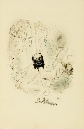  Pia Pascal : La semaine secrte de Sapho illustre de huit gravures colories   [..]