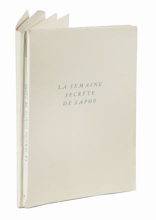  Pia Pascal : La semaine secrte de Sapho illustre de huit gravures colories   [..]