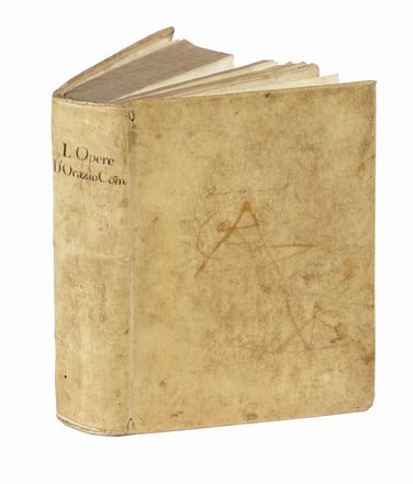  Horatius Flaccus Quintus : L'opere [...] comentate da Giovanni Fabrini da Fighine  [..]