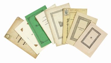 Lotto di 50 opuscoli per nozze. Storia locale, Letteratura italiana, Storia, Diritto  [..]