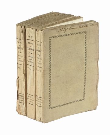  Homerus : Iliade [...] traduzione del Cav. Vincenzo Monti. Volume I (-III).  Vincenzo  [..]