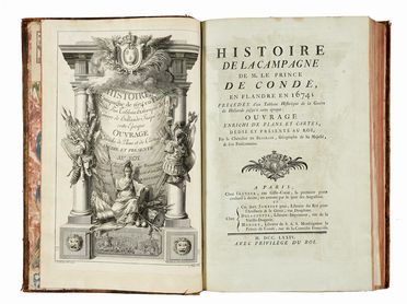  Beaurain Jean De : Histoire de la campagne de M. le prince de Condé, en Flandre  [..]