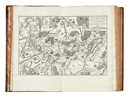  Beaurain Jean De : Histoire de la campagne de M. le prince de Cond, en Flandre en 1674; prcde d'un tableau historique de la guerre de Hollande jusqu' cette poque. Ouvrage enrichi de plans et cartes...  Louis-Claude Desrais  (Parigi, 1746 - 1816)  - Asta Libri, autografi e manoscritti - Libreria Antiquaria Gonnelli - Casa d'Aste - Gonnelli Casa d'Aste