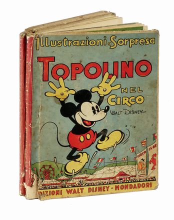  Disney Walter : Topolina e l'anatroccolo. Topolino nel circo. Illustrati per l'infanzia, Letteratura  - Auction Books, autographs & manuscripts - Libreria Antiquaria Gonnelli - Casa d'Aste - Gonnelli Casa d'Aste