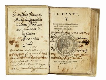  Alighieri Dante : Il Dante, con argomenti, & dichiaratione de molti luoghi... Dantesca, Letteratura italiana, Letteratura, Letteratura  - Auction Books, autographs & manuscripts - Libreria Antiquaria Gonnelli - Casa d'Aste - Gonnelli Casa d'Aste