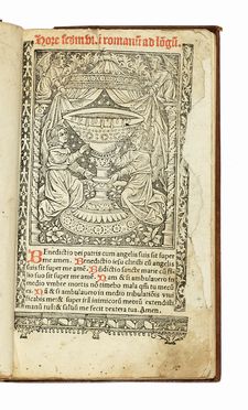 Hore secundum usum Romanum ad longum.  - Asta Libri, autografi e manoscritti - Libreria  [..]