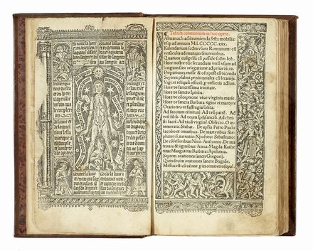 Hore secundum usum Romanum ad longum. Religione, Figurato, Collezionismo e Bibliografia  - Auction Books, autographs & manuscripts - Libreria Antiquaria Gonnelli - Casa d'Aste - Gonnelli Casa d'Aste