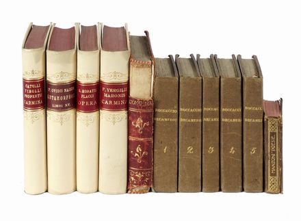  Alighieri Dante [e altri] : Lotto di 7 edizioni in miniatura. Classici, Dantesca,  [..]