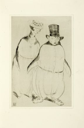  France Anatole : L'le des pingouins. Illustr par Louis Jou. Letteratura francese  Louis Jou [pseud. di Luis Felipe-Vicente Jou i Senabre]  (Gracia-Barcellona, 1881 - Francia, 1968)  - Auction Books, autographs & manuscripts - Libreria Antiquaria Gonnelli - Casa d'Aste - Gonnelli Casa d'Aste