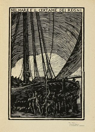 L'Eroica. Anno III. Volume III. Fascicolo I.  Francesco Nonni  (Faenza, 1885 - 1975),  [..]