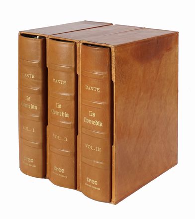  Alighieri Dante : La Comedia [...] nella prima edizione di Foligno. Dantesca, Libro  [..]