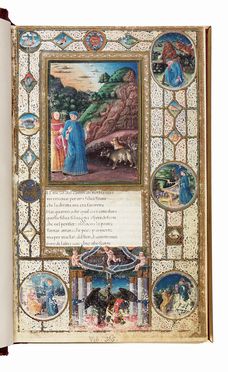  Alighieri Dante : La Divina Commedia di Federico da Montefeltro. Urb. Lat. 365.  [..]