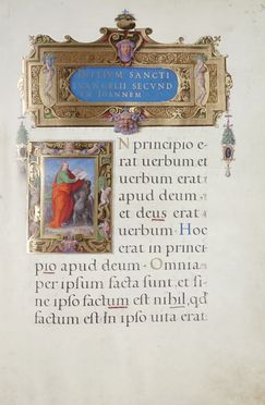 Lezionario Farnese.  - Asta Libri, autografi e manoscritti - Libreria Antiquaria Gonnelli - Casa d'Aste - Gonnelli Casa d'Aste
