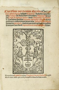  Everardus Nicolaus : Topicorum seu de locis legalibus liber.  - Asta Libri, autografi e manoscritti - Libreria Antiquaria Gonnelli - Casa d'Aste - Gonnelli Casa d'Aste