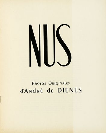  Brassa [pseud. di Dodgson Charles Lutwidge] [e altri] : Etudes de Nus. 24 photographies... Periodici e Riviste, Erotica, Fotografia, Collezionismo e Bibliografia, Letteratura, Arte  Nora Dumas, Emmanuel Sougez, Andr (de) Dienes  - Auction Books, autographs & manuscripts - Libreria Antiquaria Gonnelli - Casa d'Aste - Gonnelli Casa d'Aste