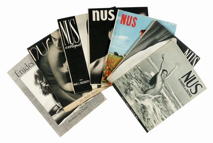  Dienes André (de) [e altri] : 7 numeri della rivista Nus. [Album 1-7]. Periodici  [..]