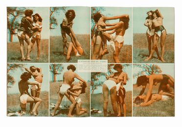  Jacques Serge [e altri] : 11 numeri della rivista Les beauts de Paris et de Hollywood.  [..]
