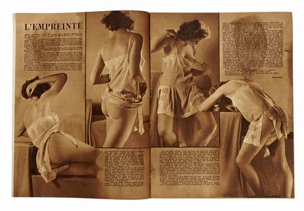  Jacques Serge [e altri] : 11 numeri della rivista Les beauts de Paris et de Hollywood.  [..]