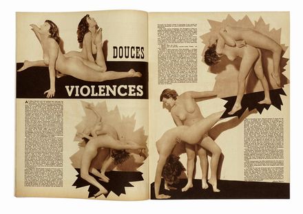 Jacques Serge [e altri] : 11 numeri della rivista Les beauts de Paris et de Hollywood.  [..]