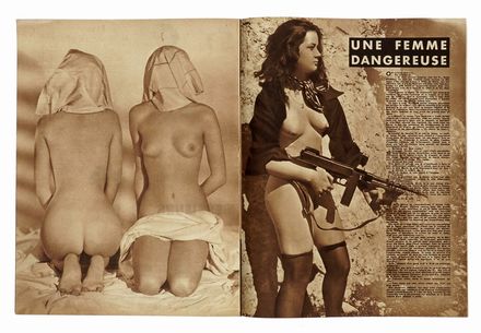  Jacques Serge [e altri] : 11 numeri della rivista Les beauts de Paris et de Hollywood.  [..]