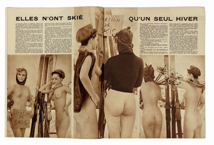  Jacques Serge [e altri] : 11 numeri della rivista Les beauts de Paris et de Hollywood.  [..]