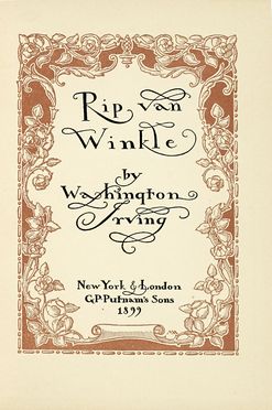  Irving Washington : Rip Van Winkle. Illustrati per l'infanzia, Legatura, Letteratura,  [..]