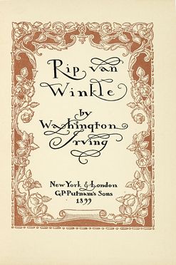  Irving Washington : Rip Van Winkle. Illustrati per l'infanzia, Legatura, Letteratura, Collezionismo e Bibliografia  Margaret Armstrong, Frederick Simpson Coburn  - Auction Books, autographs & manuscripts - Libreria Antiquaria Gonnelli - Casa d'Aste - Gonnelli Casa d'Aste