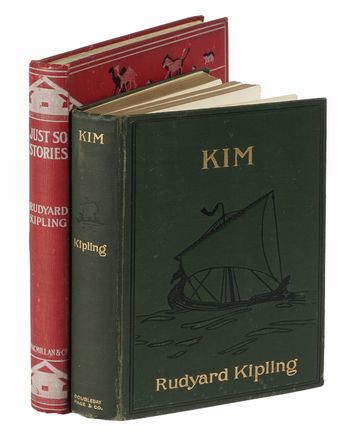  Kipling Rudyard : Just so stories for little children [...] illustrated by the author. Illustrati per l'infanzia, Letteratura  - Auction Books, autographs & manuscripts - Libreria Antiquaria Gonnelli - Casa d'Aste - Gonnelli Casa d'Aste