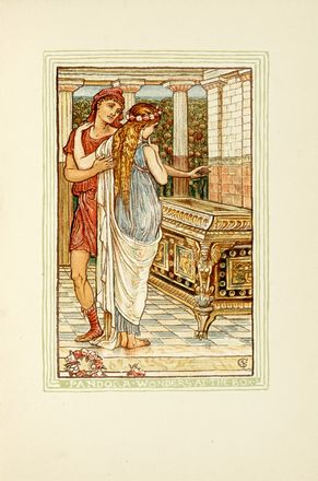 Lotto di 4 libri illustrati per l'infanzia.  Walter Crane  (Liverpool, 1845 - Horsham, 1915), Nathaniel Hawthorne  - Asta Libri, autografi e manoscritti - Libreria Antiquaria Gonnelli - Casa d'Aste - Gonnelli Casa d'Aste