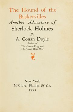  Doyle Arthur Conan : The Hound of the Baskervilles / Another adventure of Sherlock  [..]