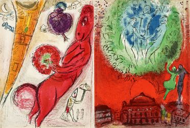  Chagall Marc : Derriere Le Miroir. Nn. 66-68: Marc Chagall.  - Asta Libri, autografi e manoscritti - Libreria Antiquaria Gonnelli - Casa d'Aste - Gonnelli Casa d'Aste
