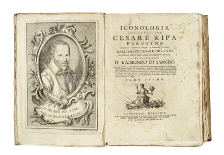  Ripa Cesare : Iconologia [...] notabilmente accresciuta d'immagini, di annotazioni, e di fatti dall'abate Cesare Orlandi...  Cesare Orlandi  - Asta Libri, autografi e manoscritti - Libreria Antiquaria Gonnelli - Casa d'Aste - Gonnelli Casa d'Aste