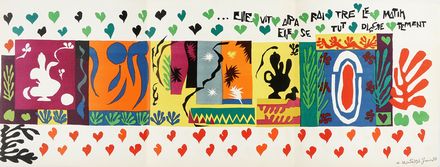 Derriere Le Miroir. N. 36-38: Sur quatre murs.  Joan Miró  (Montroig, 1893 - Palma di Majorca, 1983), Henri Matisse  (Le Cateau-Cambrésis, 1869 - Nizza, 1954), Joan Miró  (Montroig, 1893 - Palma di Majorca, 1983), Georges Braque  (Argenteuil, 1882 - Parigi, 1963)  - Asta Libri, autografi e manoscritti - Libreria Antiquaria Gonnelli - Casa d'Aste - Gonnelli Casa d'Aste