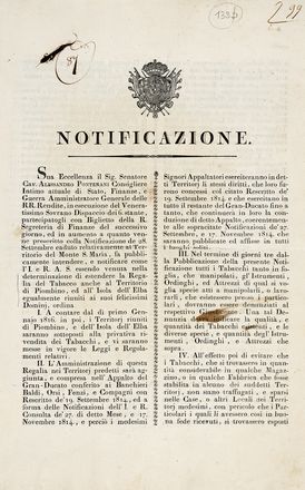 Memoria sull?Isola d?Elba.  - Asta Libri, autografi e manoscritti - Libreria Antiquaria Gonnelli - Casa d'Aste - Gonnelli Casa d'Aste