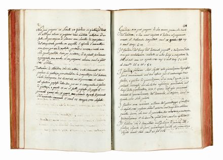 Libro / di massime Legali / ricavate dalle conclusioni del / Signor avvocato Generale / G / Fossano Li 15 Giugno / 1792 / Nella Stamperia Carlevaris [...]..  - Asta Libri, autografi e manoscritti - Libreria Antiquaria Gonnelli - Casa d'Aste - Gonnelli Casa d'Aste