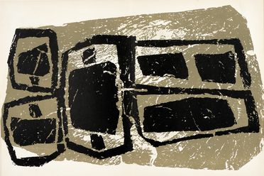 Derriere Le Miroir.  Pablo Palazuelo, Raoul Ubac  (1910,  - 1985), Alberto Giacometti  (Borgonovo, 1901 - Coira, 1966), Joan Miró  (Montroig, 1893 - Palma di Majorca, 1983), Marc Chagall  (Vitebsk, 1887 - St. Paul de  Vence, 1985), Pierre Tal-Coat, Ellsworth Kelly  (Newburgh, 1923 - Spencertown, 2015)  - Asta Libri, autografi e manoscritti - Libreria Antiquaria Gonnelli - Casa d'Aste - Gonnelli Casa d'Aste