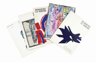 Derriere le miroir.  Marc Chagall  (Vitebsk, 1887 - St. Paul de  Vence, 1985), Georges Braque  (Argenteuil, 1882 - Parigi, 1963), Vasilij Vasil'evic Kandinskij  (Mosca, 1866 - Neuilly-sur-Seine, 1944), Pierre Tal-Coat  - Asta Libri, autografi e manoscritti - Libreria Antiquaria Gonnelli - Casa d'Aste - Gonnelli Casa d'Aste