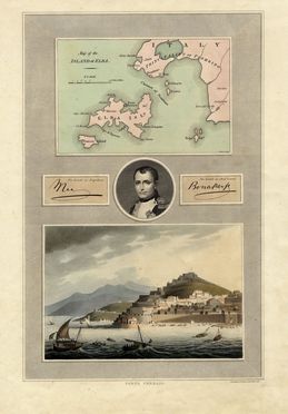  Benjamin Rees Davies  (Londra,, 1789 - 1872), Robert Bowyer  (Portsmouth,, 1758 - 1834) : Map of the Island of Elba - PORTO FERRAJO.  - Asta Libri, autografi e manoscritti - Libreria Antiquaria Gonnelli - Casa d'Aste - Gonnelli Casa d'Aste