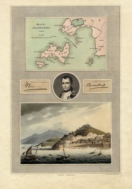  Benjamin Rees Davies  (Londra,, 1789 - 1872), Robert Bowyer  (Portsmouth,, 1758 - 1834) : Map of the Island of Elba - PORTO FERRAJO.  - Auction Books, autographs & manuscripts - Libreria Antiquaria Gonnelli - Casa d'Aste - Gonnelli Casa d'Aste